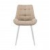 Стул DikLine 226 поворотный B03 BEIGE, ножки белые