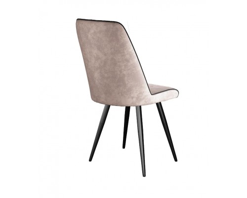 Стул DikLine 324 поворотный B03 BEIGE, ножки черные