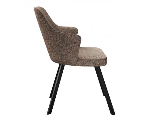 Стул DikLine 235 поворотный, NS05 CAPPUCCINO, ножки черные