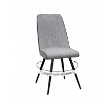 Стул DikLine 324 поворотный B22 GREY, ножки черные