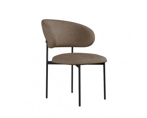 Стул DikLine 201 NS05 CAPPUCCINO, ножки черные