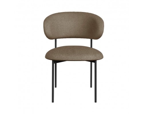 Стул DikLine 201 NS05 CAPPUCCINO, ножки черные
