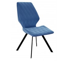 Стул DikLine 242M B8 BLUE, ножки черные