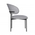 Стул DikLine 201 NS10 GREY, ножки черные