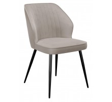 Стул DikLine 222 B03 BEIGE, ножки черные