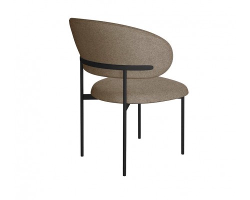 Стул DikLine 201 NS05 CAPPUCCINO, ножки черные