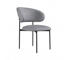 Стул DikLine 201 NS10 GREY, ножки черные