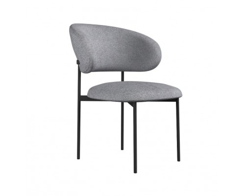 Стул DikLine 201 NS10 GREY, ножки черные