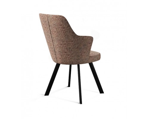Стул DikLine 235 поворотный, NS05 CAPPUCCINO, ножки черные