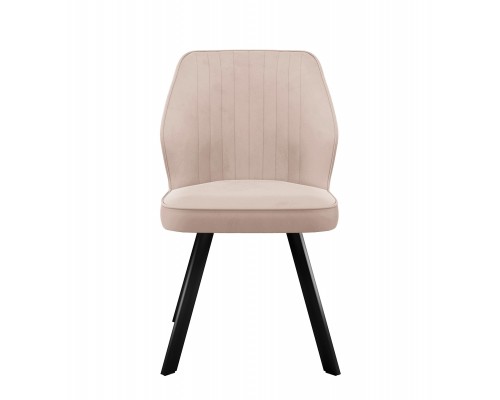 Стул DikLine 232M поворотный B03 BEIGE, ножки черные