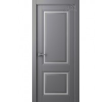 Дверь Belwooddoors Межкомнатная дверь Аурум 2 со стеклом Эмаль графит