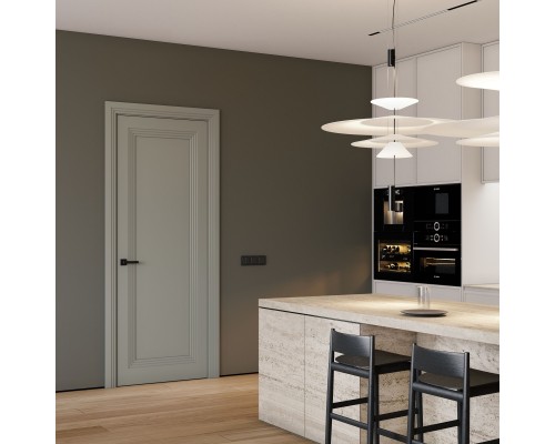 Дверь Belwooddoors Межкомнатная дверь Левел 1 глухая Эмаль шёлк