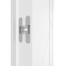 Дверь Belwooddoors Межкомнатная дверь Флекс 1 Молдинг Хром глухая Эмаль графит