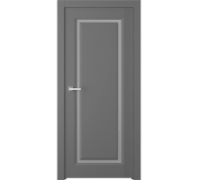 Дверь Belwooddoors Межкомнатная дверь Платинум 1 со стеклом Эмаль графит