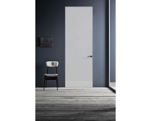 Дверь Belwooddoors Межкомнатная дверь Спейс с зеркалом Стекло Лакобель чёрный