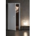 Дверь Belwooddoors Межкомнатная дверь Спейс с зеркалом Стекло Лакобель чёрный