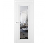 Дверь Belwooddoors Межкомнатная дверь Либра 1 с зеркалом Эмаль белый