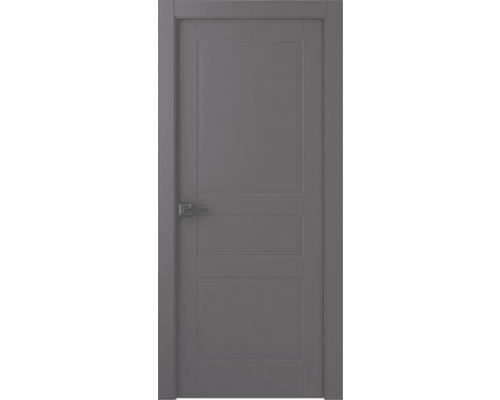 Дверь Belwooddoors Межкомнатная дверь Инари глухая Эмаль графит