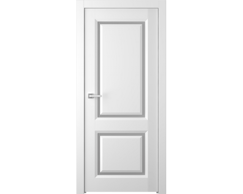 Дверь Belwooddoors Межкомнатная дверь Платинум 2 со стеклом Эмаль белый Дверь Belwooddoors Межкомнатная дверь Платинум 2 со стеклом Эмаль белый