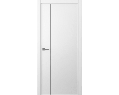 Дверь Belwooddoors Межкомнатная дверь Avesta 1V Молдинг Хром декоративные элементы Эмаль белый Дверь Belwooddoors Межкомнатная дверь Avesta 1V Молдинг Хром декоративные элементы Эмаль белый