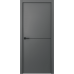 Дверь Belwooddoors Межкомнатная дверь Avesta 1H Молдинг Чёрный декоративные элементы Эмаль графит