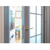 Дверь Belwooddoors Межкомнатная дверь Ламира 1 со стеклом Эмаль графит