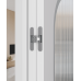 Дверь Belwooddoors Межкомнатная дверь Аргентум 1A со стеклом Эмаль шёлк