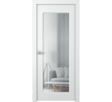 Дверь Belwooddoors Межкомнатная дверь Белла 1 со стеклом Эмаль белый