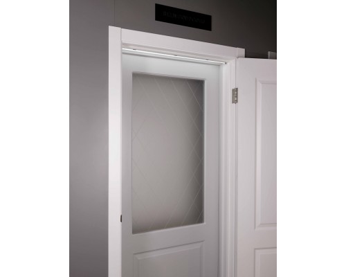 Дверь Belwooddoors Межкомнатная дверь Alta со стеклом Эмаль жемчуг Дверь Belwooddoors Межкомнатная дверь Alta со стеклом Эмаль жемчуг