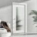 Дверь Belwooddoors Межкомнатная дверь Белла 1 со стеклом Эмаль белый