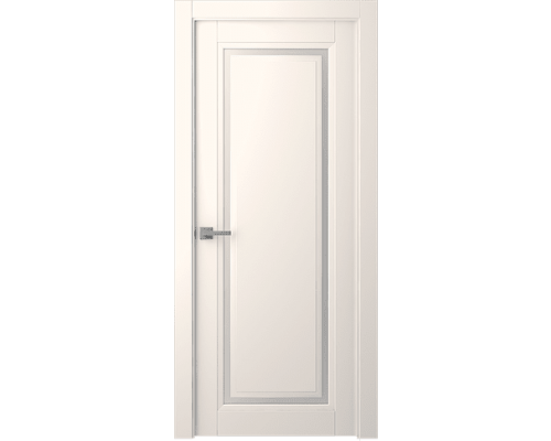 Дверь Belwooddoors Межкомнатная дверь Аурум 1 со стеклом Эмаль жемчуг