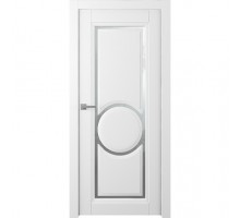 Дверь Belwooddoors Межкомнатная дверь Аурум 3R со стеклом Эмаль белый