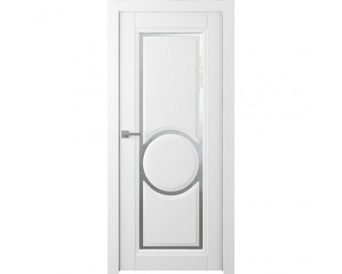 Дверь Belwooddoors Межкомнатная дверь Аурум 3R со стеклом Эмаль белый