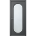 Дверь Belwooddoors Межкомнатная дверь Аргентум 1B со стеклом Эмаль графит