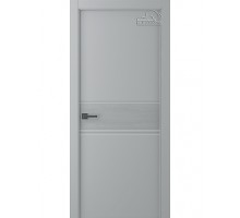 Дверь Belwooddoors Межкомнатная дверь Твинвуд 2 глухая Эмаль светло-серый