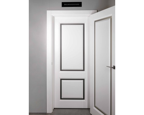 Дверь Belwooddoors Межкомнатная дверь Платинум 2 со стеклом Эмаль белый Дверь Belwooddoors Межкомнатная дверь Платинум 2 со стеклом Эмаль белый