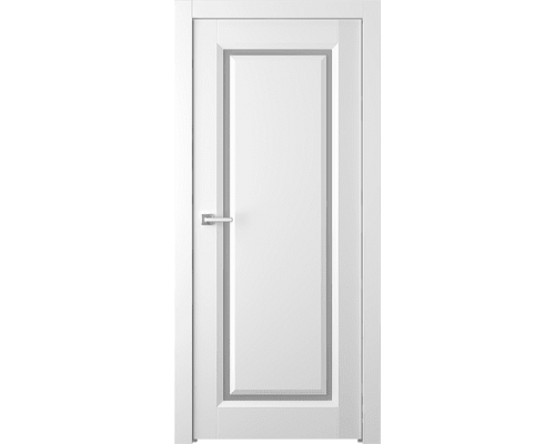 Дверь Belwooddoors Межкомнатная дверь Платинум 1 со стеклом Эмаль белый