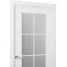Дверь Belwooddoors Межкомнатная дверь Френч 8 со стеклом Эмаль графит