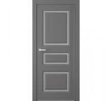 Дверь Belwooddoors Межкомнатная дверь Платинум 3/1 со стеклом Эмаль графит