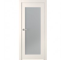 Дверь Belwooddoors Межкомнатная дверь Кремона 1 со стеклом Эмаль жемчуг