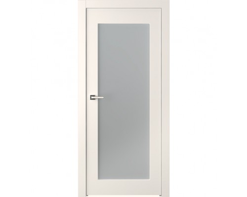 Дверь Belwooddoors Межкомнатная дверь Кремона 1 со стеклом Эмаль жемчуг