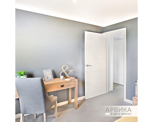 Дверь Belwooddoors Межкомнатная дверь Arvika глухая Эмаль жемчуг Дверь Belwooddoors Межкомнатная дверь Arvika глухая Эмаль жемчуг
