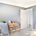 Дверь Belwooddoors Межкомнатная дверь Arvika глухая Эмаль жемчуг