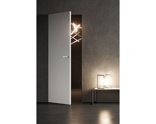 Дверь Belwooddoors Межкомнатная дверь Спейс с зеркалом Эмаль жемчуг