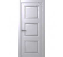 Дверь Belwooddoors Межкомнатная дверь Аурум 3 со стеклом Эмаль светло-серый