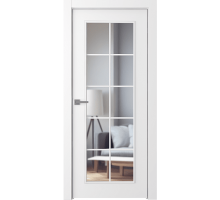 Дверь Belwooddoors Межкомнатная дверь Ламира 1 со стеклом Эмаль заказной