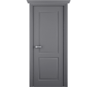Дверь Belwooddoors Межкомнатная дверь Alta глухая Эмаль графит
