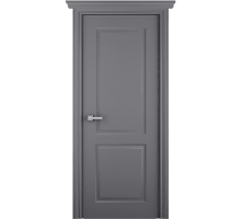 Дверь Belwooddoors Межкомнатная дверь Alta глухая Эмаль графит