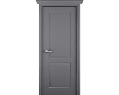 Дверь Belwooddoors Межкомнатная дверь Alta глухая Эмаль графит Дверь Belwooddoors Межкомнатная дверь Alta глухая Эмаль графит