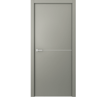 Дверь Belwooddoors Межкомнатная дверь Avesta 1H Молдинг Хром декоративные элементы Эмаль шёлк